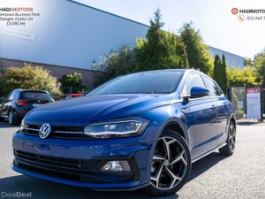 VW POLO 1.5 TSI R-LINE AUTO 2019 BLUE - 76,021KM - Image 3