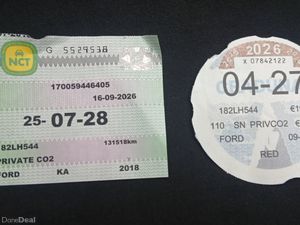 Ford KA 2018 KA+ 1.2 85hp ZETEC 5dr - NEW NCT - Image 3