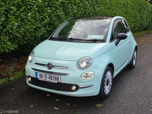 2019 FIAT 500 LOUNGE 31kms Panoramic roof - Image 3