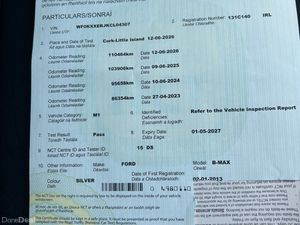 Ford B-Max 1.4 Petrol Low kms 2013 - Image 2