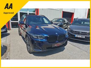 BMW X3 2022 M Sport Pro Tanzinite Blue - Image 3