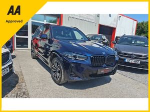 BMW X3 2022 M Sport Pro Tanzinite Blue - Image 2