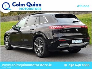 Mercedes-Benz EQS SUV 450+ AMG Line Exterior - Dua - Image 3