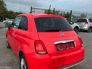 Fiat 500 1.2 Petrol – Red Exterior – Automatic - Image 3