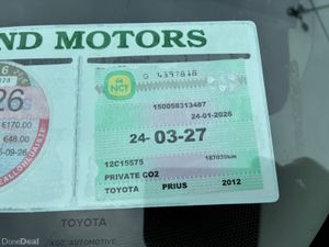 Toyota Prius ZVW30 5DR AUTO - Image 3