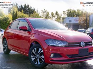 VW POLO 1.0 TSI COMFORTLINE 2018 RED - 43,222KM - Image 2