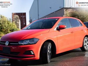 VW POLO 1.0 TSI COMFORTLINE 2018 RED - 43,222KM - Image 3