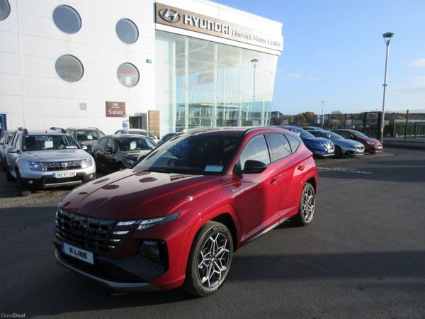 Hyundai Tucson SUV, Petrol Plug-in Hybrid, 2023, Red