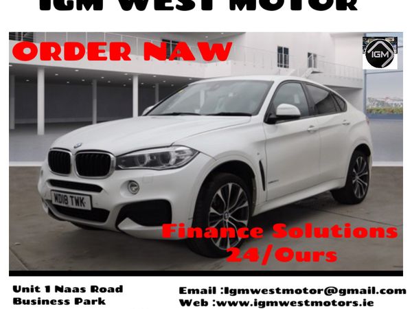 BMW X6 SUV, Diesel, 2018, White