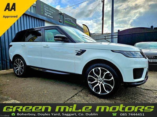 Land Rover Range Rover Sport SUV, Petrol Plug-in Hybrid, 2020, White