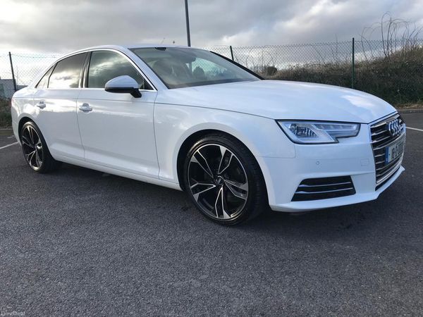 Audi A4 Saloon, Diesel, 2018, White