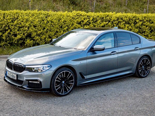 BMW 5-Series Saloon, Diesel, 2017, Blue