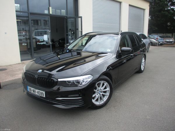 BMW 5-Series Estate, Diesel, 2018, Black