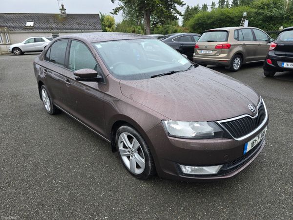 Skoda Rapid Hatchback, Diesel, 2016, Brown