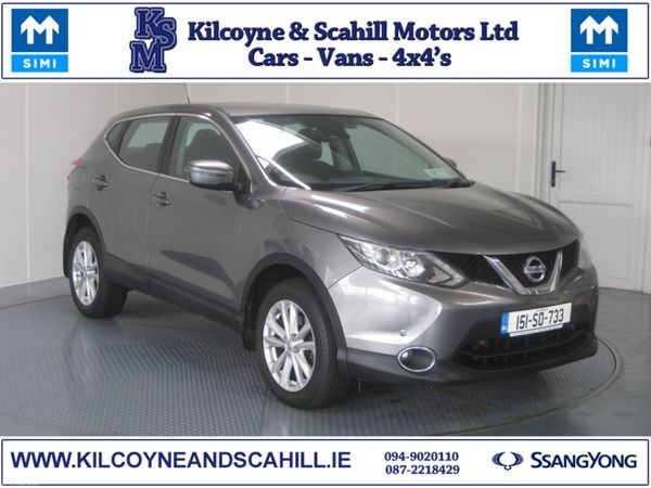 Nissan Qashqai Hatchback, Diesel, 2015, Grey