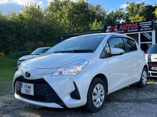 Toyota Vitz Hatchback, Petrol, 2017, White