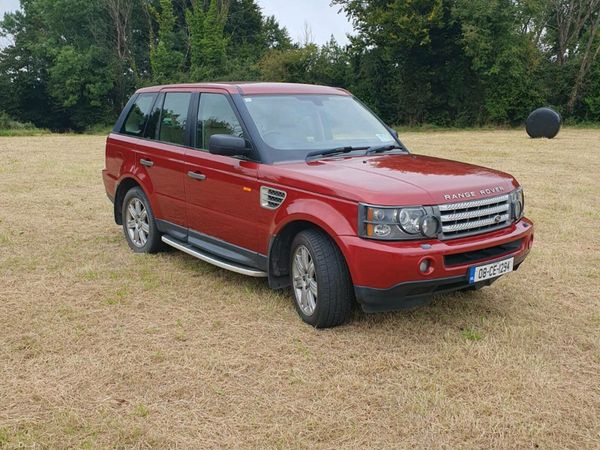 Land Rover Range Rover Sport SUV, Diesel, 2008, Red