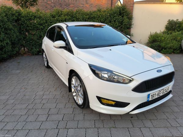 Ford Focus Hatchback, Petrol, 2018, White