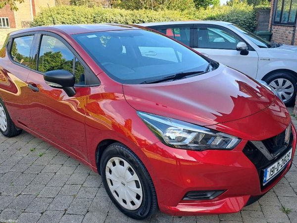 Nissan Micra Hatchback, Petrol, 2019, Red