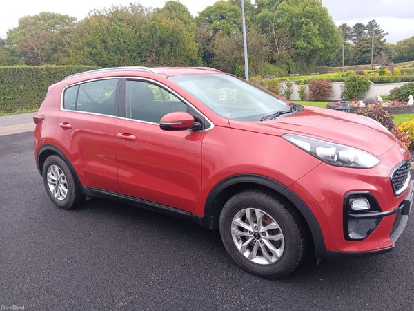 Kia Sportage SUV, Diesel, 2019, Red