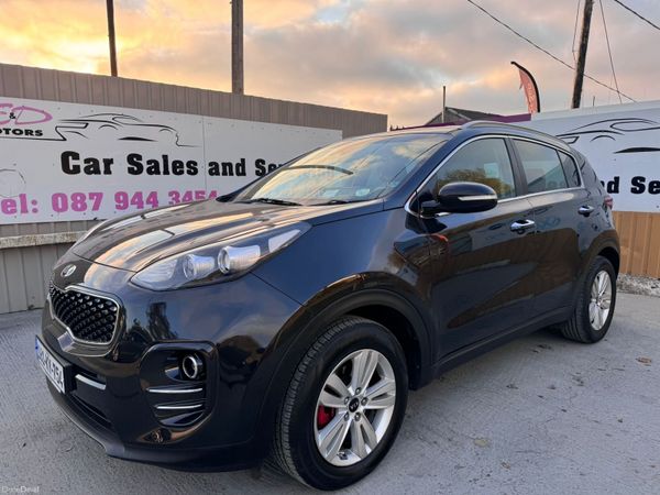 Kia Sportage SUV, Diesel, 2016, Black