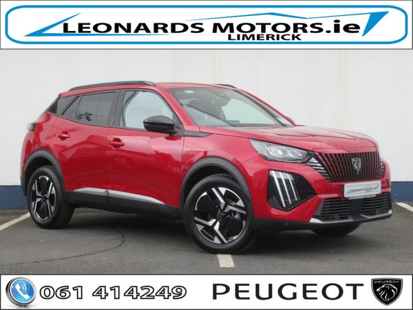 Peugeot 2008 SUV, Petrol, 2024, Red