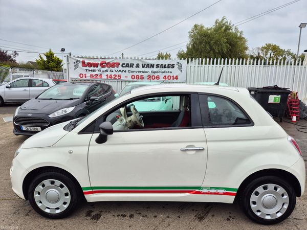Fiat 500 Hatchback, Petrol, 2014, White