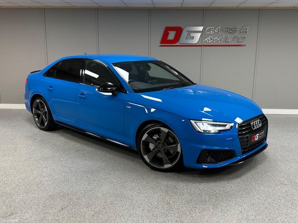 Audi A4 Saloon, Diesel, 2019, Blue