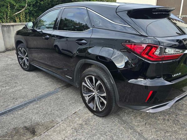 Lexus RX SUV, Petrol Hybrid, 2016, Black