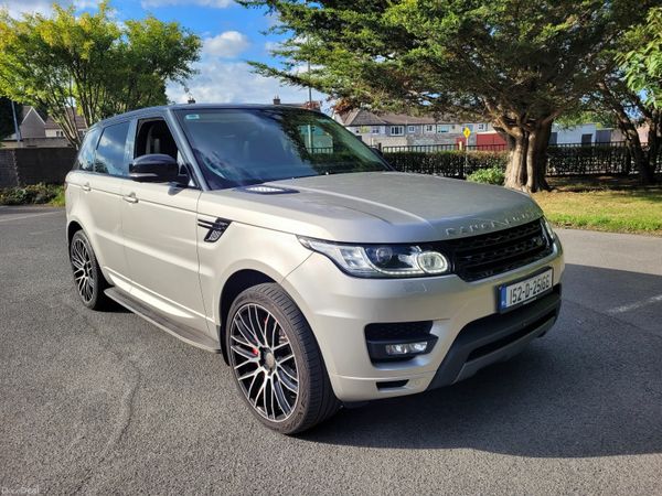 Land Rover Range Rover Sport SUV, Diesel, 2015, Gold