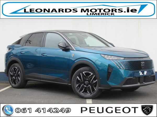 Peugeot 3008 SUV, Petrol Hybrid, 2026, Blue