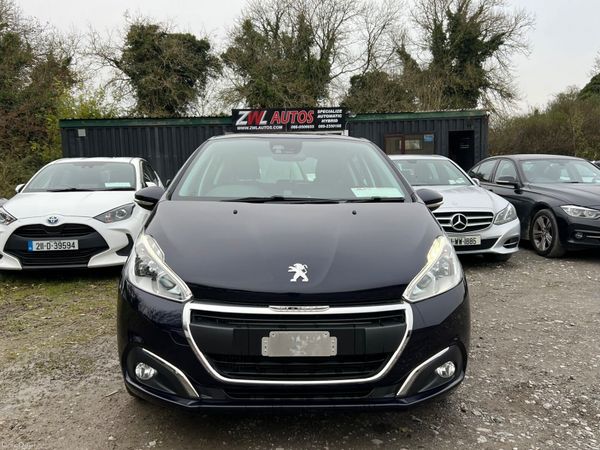 Peugeot 208 Hatchback, Petrol, 2018, Black