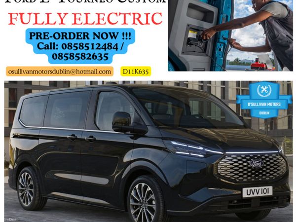 Ford Tourneo Custom MPV, Electric, 2026, Other