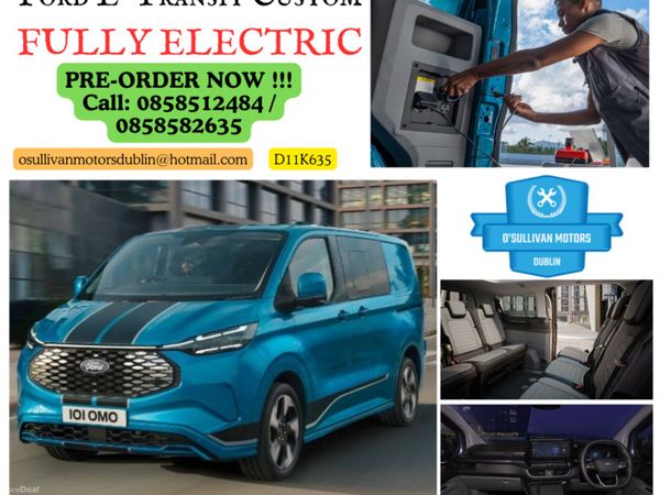 Ford Transit Custom MPV, Electric, 2026, Other