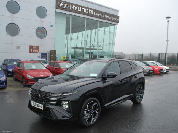 Hyundai Tucson SUV, Petrol Plug-in Hybrid, 2025, Black