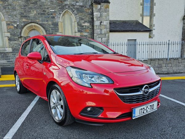 Opel Corsa Hatchback, Petrol, 2017, Red