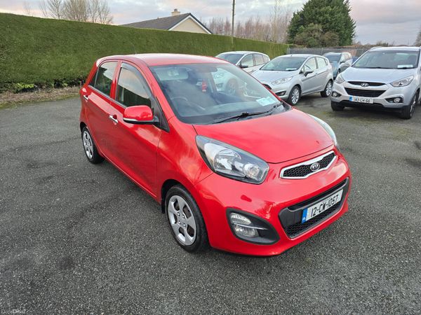 Kia Picanto Hatchback, Petrol, 2012, Red