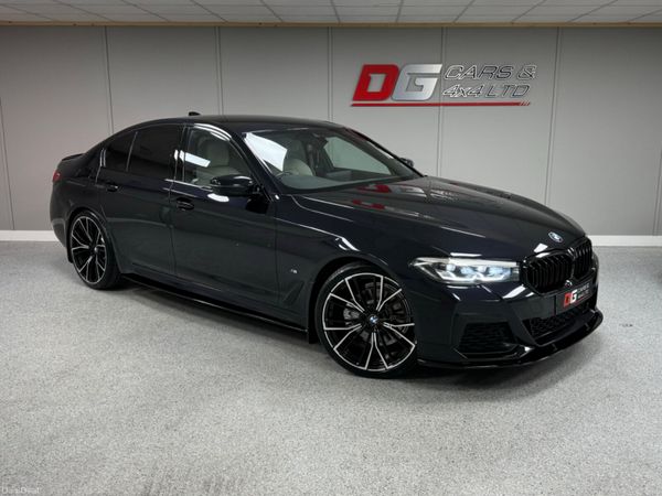 BMW 5-Series Saloon, Diesel, 2020, Black