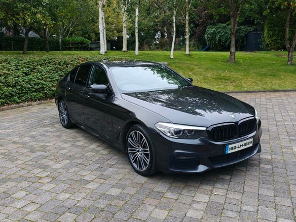 BMW 5-Series Saloon, Petrol Plug-in Hybrid, 2019, Grey