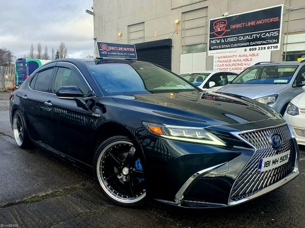 Toyota Camry Saloon, Petrol Hybrid, 2018, Black
