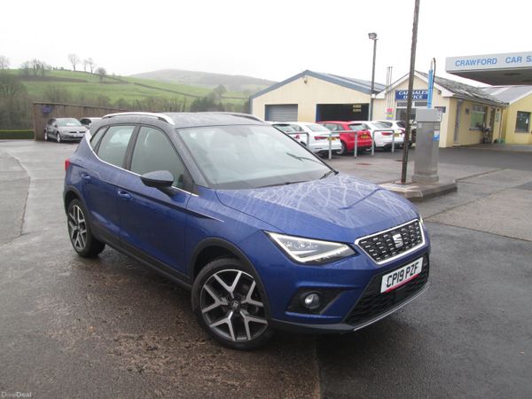 SEAT Arona SUV, Diesel, 2019, Blue