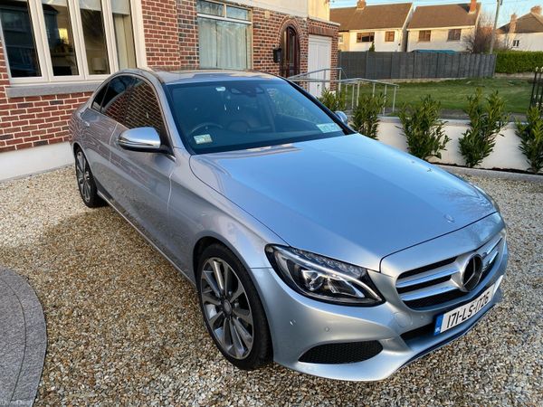 Mercedes-Benz C-Class Saloon, Diesel, 2017, Silver