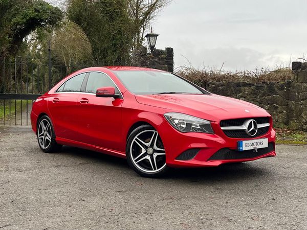Mercedes-Benz CLA Saloon, Petrol, 2015, Red