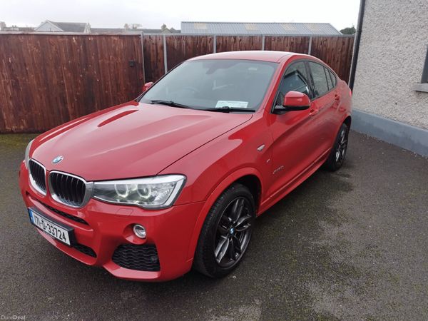 BMW X4 SUV, Diesel, 2017, Red