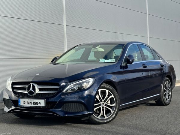 Mercedes-Benz C-Class Saloon, Diesel, 2017, Blue