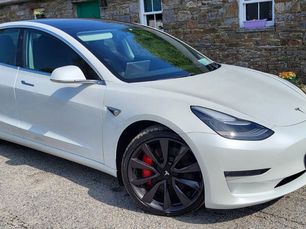 Tesla Model 3 Saloon, Electric, 2020, White