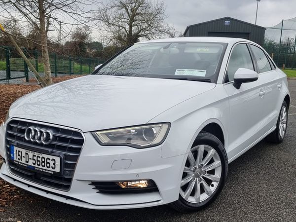 Audi A3 Saloon, Petrol, 2015, White