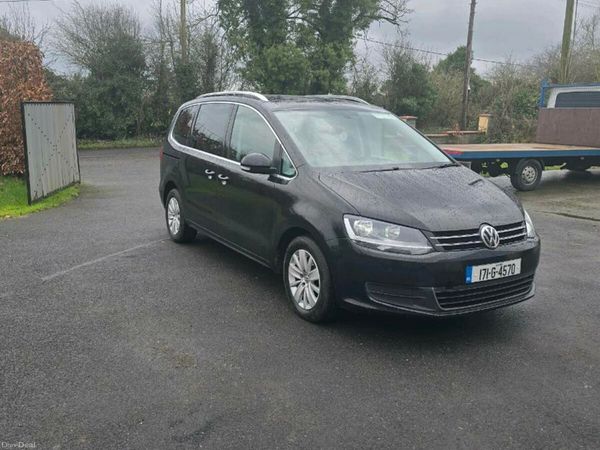 Volkswagen Sharan MPV, Diesel, 2017, Black
