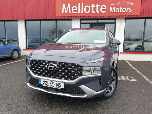 Hyundai Santa Fe SUV, Petrol Plug-in Hybrid, 2022, Blue