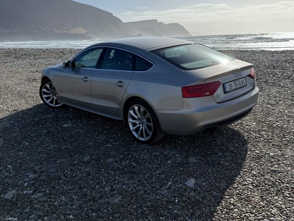 Audi A5 Hatchback, Diesel, 2013, Silver